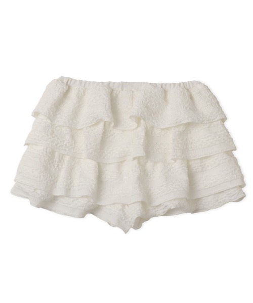 atmos pink（アトモスピンク）の「atmos pink Tiered Short Pants / アトモスピンク ティアード ショート パンツ（その他パンツ・レディース・ブラック/ホワイト/ピンク・FREE）」の10枚目の写真