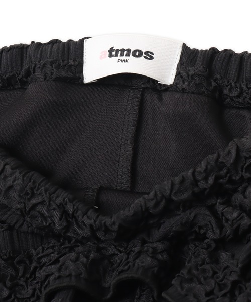 atmos pink（アトモスピンク）の「atmos pink Tiered Short Pants / アトモスピンク ティアード ショート パンツ（その他パンツ・レディース・ブラック/ホワイト/ピンク・FREE）」の9枚目の写真