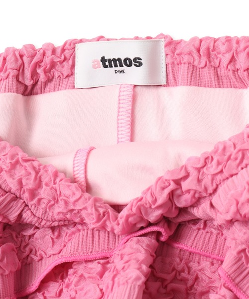 atmos pink（アトモスピンク）の「atmos pink Tiered Short Pants / アトモスピンク ティアード ショート パンツ（その他パンツ・レディース・ブラック/ホワイト/ピンク・FREE）」の6枚目の写真