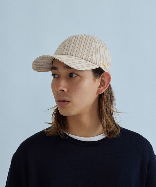 SILAS(サイラス)の「DJANGO’S CAP(キャップ・メンズ・オレンジ/ホワイト・ONE SIZE)」の1枚目の写真