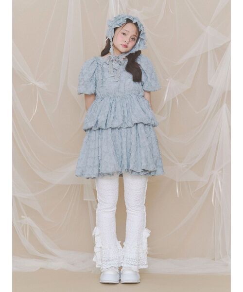 merry jenny(メリージェニー)の「サイドリボンレースパンツ(その他パンツ・レディース・オフホワイト/ブラック・FREE)」の15枚目の写真