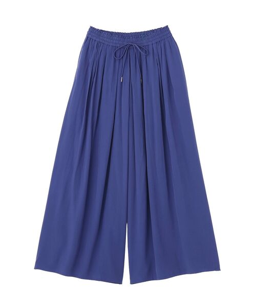 YECCA VECCA(イェッカヴェッカ)の「【接触冷感】シルキータックワイドパンツ【セットアップ対応】(その他パンツ・レディース・ブルー/グレイッシュベージュ/チャコールグレー・FREE)」の5枚目の写真