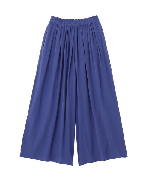 YECCA VECCA(イェッカヴェッカ)の「【接触冷感】シルキータックワイドパンツ【セットアップ対応】(その他パンツ・レディース・ブルー/グレイッシュベージュ/チャコールグレー・FREE)」の6枚目の写真