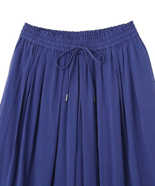 YECCA VECCA(イェッカヴェッカ)の「【接触冷感】シルキータックワイドパンツ【セットアップ対応】(その他パンツ・レディース・ブルー/グレイッシュベージュ/チャコールグレー・FREE)」の7枚目の写真