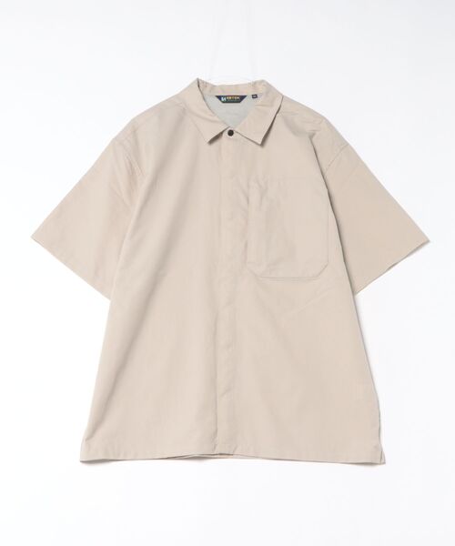 Eddie Bauer(エディーバウアー)の「EBTEK マイクロメッシュ 半袖シャツ(シャツ/ブラウス・メンズ・グリーン/ブラック/ライトベージュ・S/M/L/XL/XXL)」の2枚目の写真
