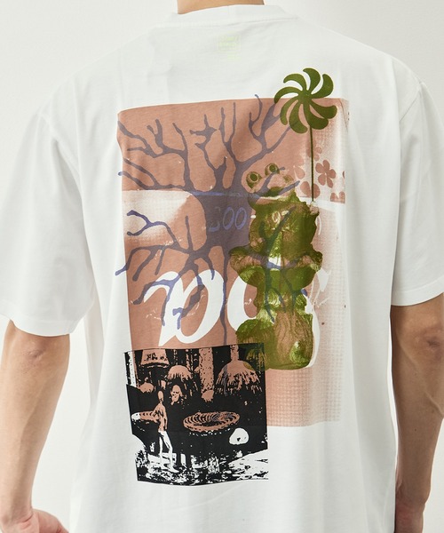 LOOSE JOINTS(ルーズジョインツ)の「【LOOSE JOINTS/ルーズジョインツ】MISHA HOLLENBACH - THERES NO EVIDENCE THAT THEY WERE ATTA(Tシャツ/カットソー・メンズ・ホワイト・XL/L)」の4枚目の写真