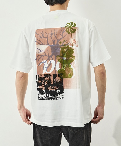 LOOSE JOINTS(ルーズジョインツ)の「【LOOSE JOINTS/ルーズジョインツ】MISHA HOLLENBACH - THERES NO EVIDENCE THAT THEY WERE ATTA(Tシャツ/カットソー・メンズ・ホワイト・XL/L)」の7枚目の写真
