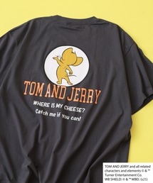 トムとジェリーオーバーサイズTシャツ 半袖