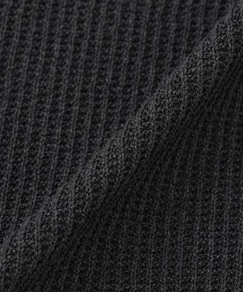 MACKINTOSH PHILOSOPHY（ﾏｯｷﾝﾄｯｼｭ ﾌｨﾛｿﾌｨｰ）の「ペーパーヤーンニットカーディガン（カーディガン/ボレロ・レディース・レッド系その他2/オフホワイト/ダークネイビー・38）」の7枚目の写真