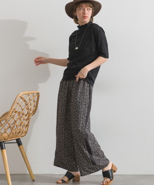 le colis（ルコリ）の「メロウ ボトルネック 5分袖 TEE（Tシャツ/カットソー・レディース・イエロー/オフホワイト/ブラック・FREE）」の17枚目の写真