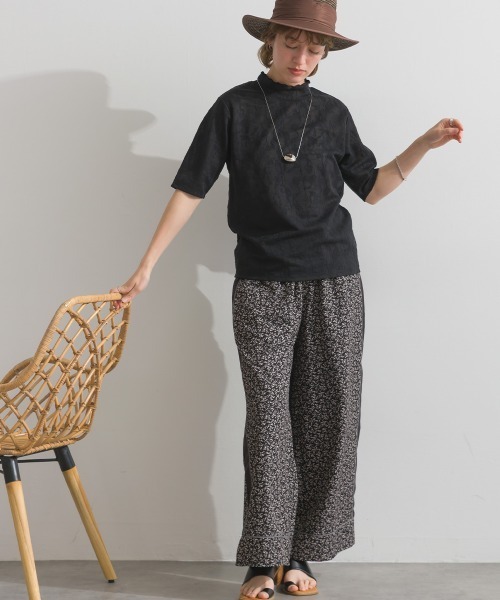 le colis（ルコリ）の「メロウ ボトルネック 5分袖 TEE（Tシャツ/カットソー・レディース・イエロー/オフホワイト/ブラック・FREE）」の21枚目の写真