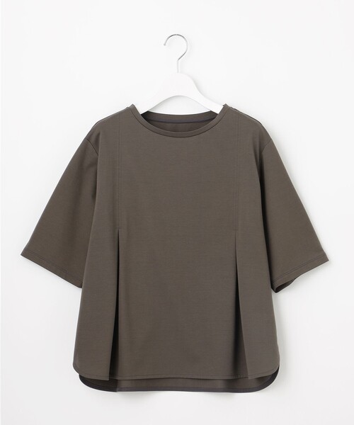 J.PRESS Ladies(J.プレス レディス)の「タイプライターライクジャージー クルーネック カットソー(Tシャツ/カットソー・レディース・ネイビー系/ライトグレー系/ライトグリーン系・SMALL)」の19枚目の写真