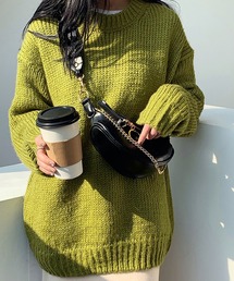 ゴールドチェーン リングデザイン ショルダーバッグ cula1610