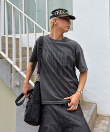 MAISON MINED（メゾンミネド）の「MMXVIII VINTAGE HALF T WASHED BLACK（Tシャツ/カットソー）」
