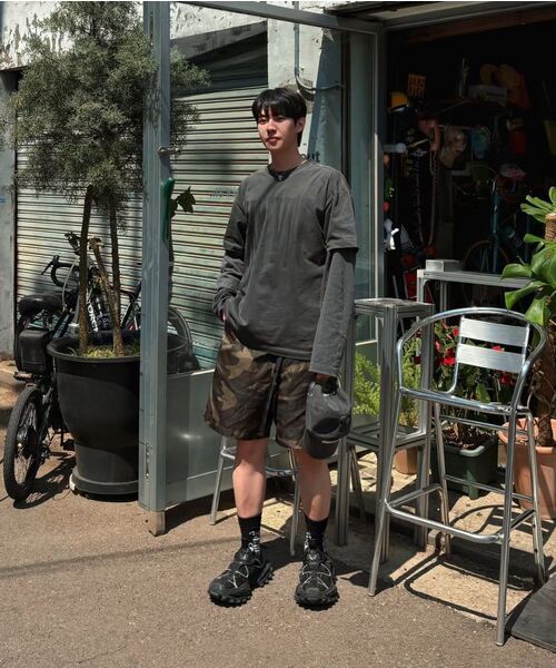 MAISON MINED(メゾンミネド)の「MMXVIII VINTAGE HALF T WASHED BLACK(Tシャツ/カットソー・メンズ・その他・SMALL/MEDIUM/LARGE)」の9枚目の写真