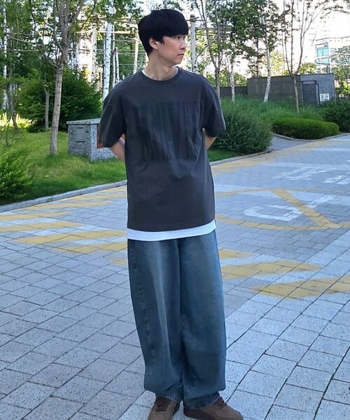 MAISON MINED(メゾンミネド)の「MMXVIII VINTAGE HALF T WASHED BLACK(Tシャツ/カットソー・メンズ・その他・SMALL/MEDIUM/LARGE)」の10枚目の写真