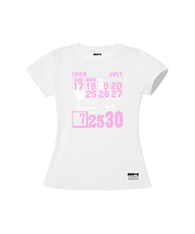 DESERT セミクロップ 半袖Tシャツ [ホワイト]
