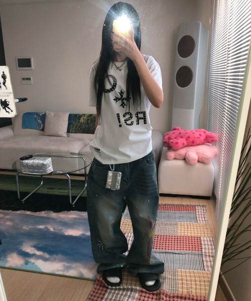 SEW-B(ソービー)の「C.RS! オーバーサイズ 半袖Tシャツ(Tシャツ/カットソー・レディース・その他・FREE)」の3枚目の写真