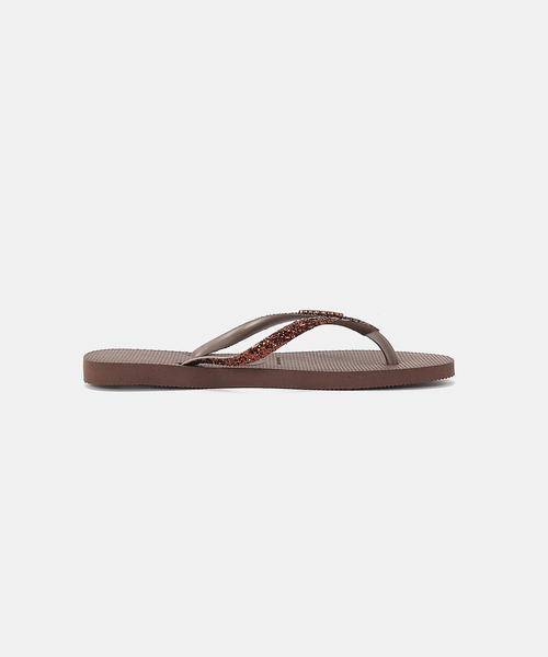 havaianas(ハワイアナス)の「【Havaianas/ハワイアナス】SLIM GLITTER II(サンダル・レディース・ブラック/ブラウン・24.5cm/23cm)」の8枚目の写真