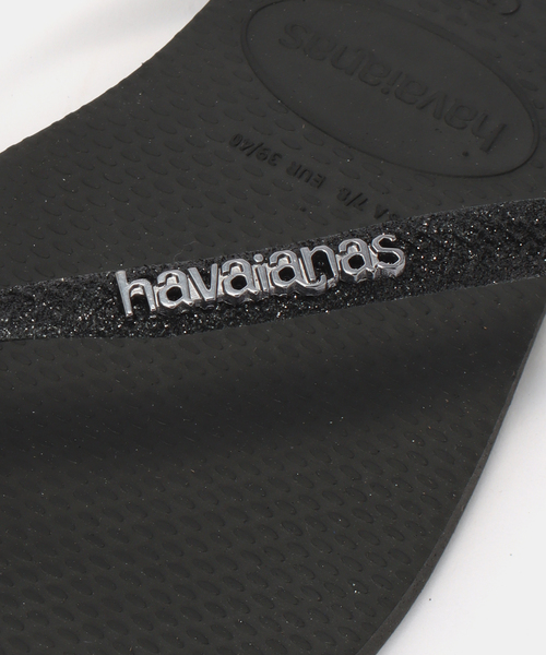 havaianas(ハワイアナス)の「【Havaianas/ハワイアナス】SLIM GLITTER II(サンダル・レディース・ブラック/ブラウン・24.5cm/23cm)」の5枚目の写真