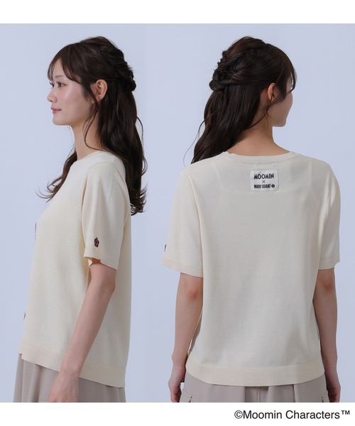 MARY QUANT（マリークワント）の「MOOMIN×MQニット プルオーバー（Tシャツ/カットソー・レディース・ネイビー/グレー/ブラック/アイボリー・M）」の13枚目の写真