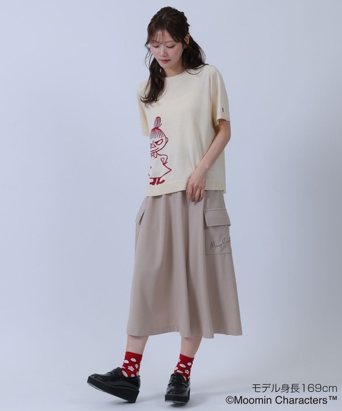 MARY QUANT（マリークワント）の「MOOMIN×MQニット プルオーバー（Tシャツ/カットソー・レディース・ネイビー/グレー/ブラック/アイボリー・M）」の15枚目の写真