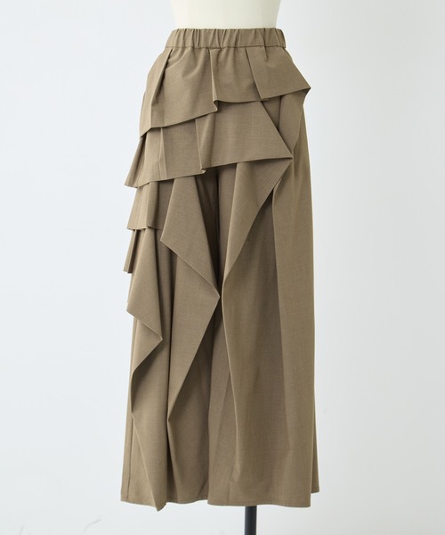 TAAKK/ターク】《STUDIOUS別注》RUFFLE PANTS/ラッフルパンツ（その他
