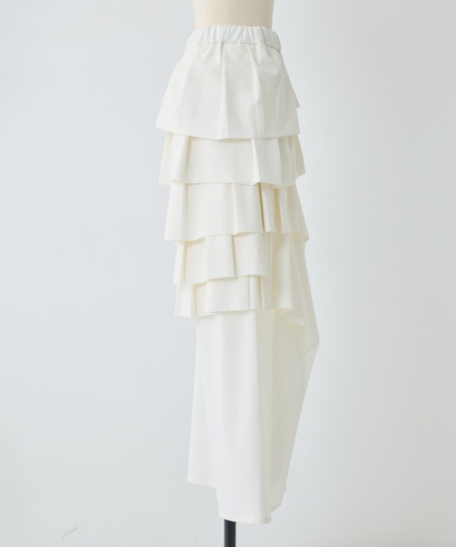 STUDIOUS(ステュディオス)の「【TAAKK/ターク】《STUDIOUS別注》RUFFLE PANTS/ラッフルパンツ(その他パンツ・レディース・ブラウン/ホワイト/ブラック・3/1)」の19枚目の写真