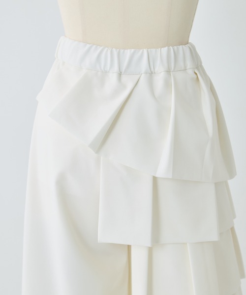 STUDIOUS(ステュディオス)の「【TAAKK/ターク】《STUDIOUS別注》RUFFLE PANTS/ラッフルパンツ(その他パンツ・レディース・ブラウン/ホワイト/ブラック・3/1)」の18枚目の写真