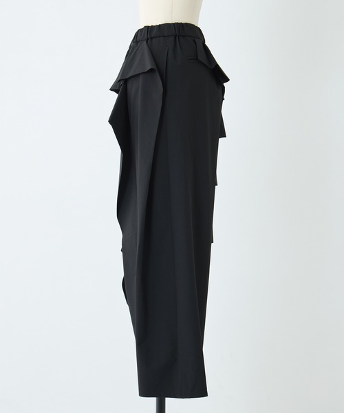 STUDIOUS(ステュディオス)の「【TAAKK/ターク】《STUDIOUS別注》RUFFLE PANTS/ラッフルパンツ(その他パンツ・レディース・ブラウン/ホワイト/ブラック・3/1)」の12枚目の写真