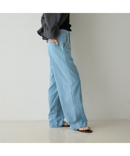 qualite(カリテ)の「【YANUK】Relax LILITH LBL(その他パンツ・レディース・インディゴブルー・34/36/38)」の10枚目の写真