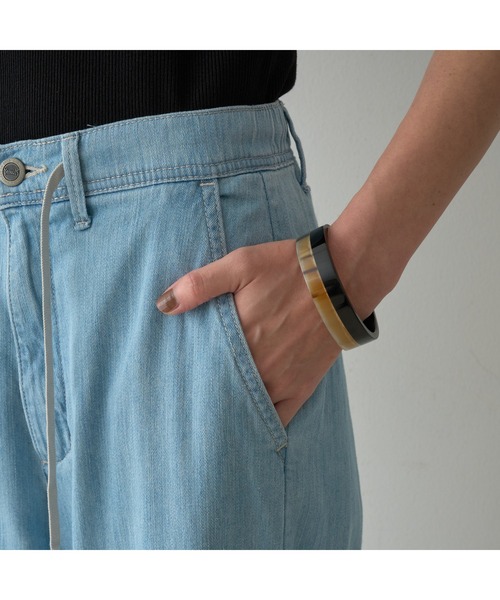 qualite(カリテ)の「【YANUK】Relax LILITH LBL(その他パンツ・レディース・インディゴブルー・34/36/38)」の7枚目の写真