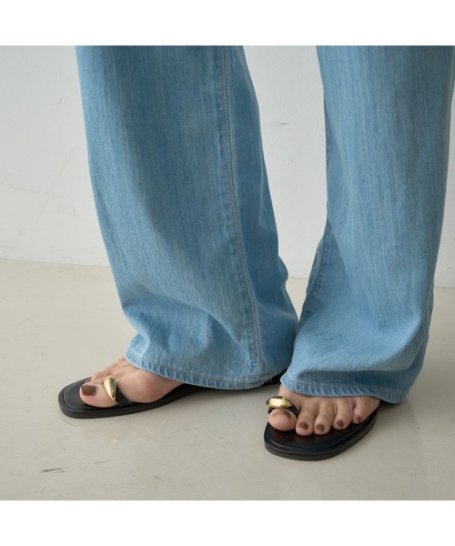qualite(カリテ)の「【YANUK】Relax LILITH LBL(その他パンツ・レディース・インディゴブルー・34/36/38)」の8枚目の写真