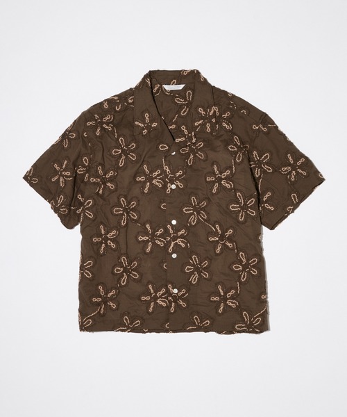 Puff embroidered шифоновая рубашка