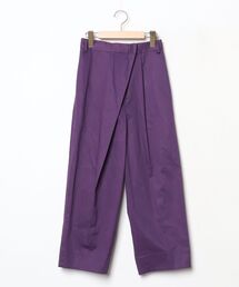 ドゥロワー パープル ミカド パンツ 36 ドゥロワー パープル ミカド
