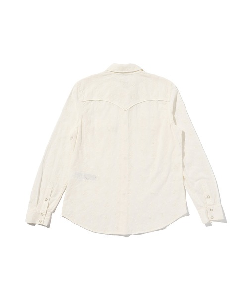 Levi's(リーバイス)の「Levi's/リーバイス ヘリテージ ウエスタン アイレットシャツ(シャツ/ブラウス・レディース・ホワイト・S/M/XS)」の5枚目の写真