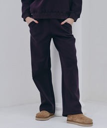 ハート刺繍ダンボールストレッチパンツ