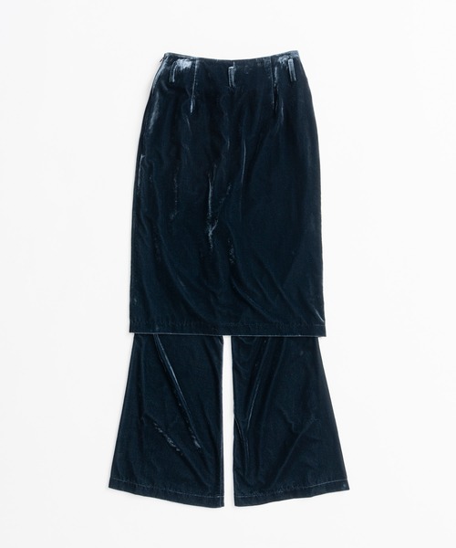PRANK PROJECT(プランクプロジェクト)の「【2026Autumn Pre-Order】レイヤードベロアパンツ / Layered Velour Pants(その他パンツ・レディース・カーキ/ネイビー・38/36)」の17枚目の写真
