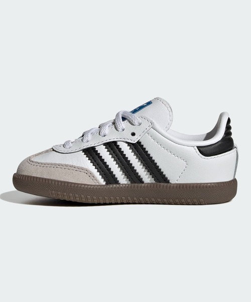 adidas(アディダス)の「サンバ OG コンフォートクロージャー 伸縮シューレース シューズ キッズ / Samba OG Comfort Closure Elastic Lace Shoes Kids / アディダスオリジナルス adidas Originals(スニーカー・キッズ・ホワイト・11cm/12cm/13.0cm/14.0cm/15.0cm/16.0cm)」の6枚目の写真