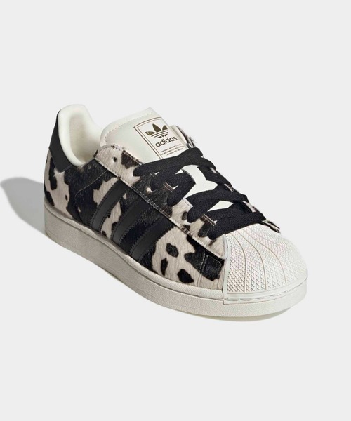 adidas(アディダス)の「スーパースター II シューズ / SUPERSTAR II / アディダスオリジナルス adidas Originals(スニーカー・レディース・ブラック×ホワイト・22.0cm/22.5cm/23.0cm/23.5cm/24.0cm/24.5cm/28.0cm/25.0cm/25.5cm/26.0cm/26.5cm/27.0cm/27.5cm)」の4枚目の写真
