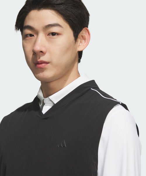 adidas(アディダス)の「アルティメット365 ツアー ウーブン ベスト【adidas Golf/アディダスゴルフ】(ベスト・メンズ・ブラック・SMALL/MEDIUM/LARGE/X-LARGE/XX-LARGE/3XL)」の5枚目の写真