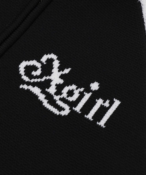 X-girl(エックスガール)の「PATCH AND JACQUARD STADIUM KNIT JACKET(ニット/セーター・レディース・ネイビー/ブラック・ONE SIZE)」の21枚目の写真