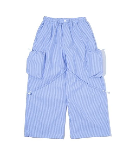 F/CE. (エフシーイー)の「F/CE. TECH TRANSFORM TROUSERS / エフシーイー テック トランスフォーム トラウザーズ(カーゴパンツ・メンズ・ネイビー/ブラック/ストライプ・SMALL)」の1枚目の写真
