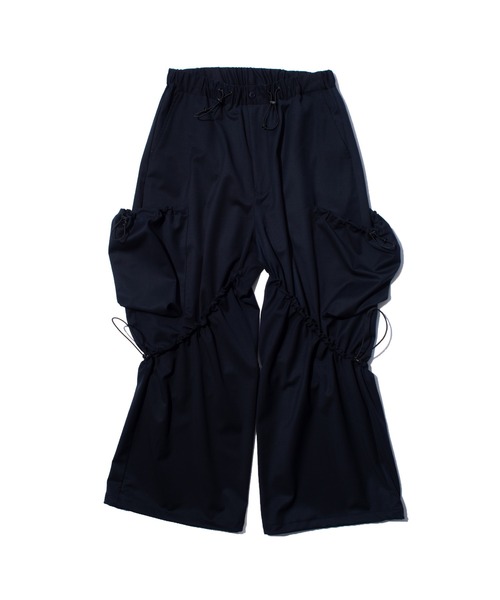 F/CE. (エフシーイー)の「F/CE. TECH TRANSFORM TROUSERS / エフシーイー テック トランスフォーム トラウザーズ(カーゴパンツ・メンズ・ネイビー/ブラック/ストライプ・SMALL)」の7枚目の写真
