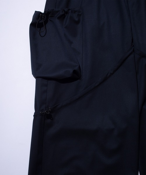 F/CE. (エフシーイー)の「F/CE. TECH TRANSFORM TROUSERS / エフシーイー テック トランスフォーム トラウザーズ(カーゴパンツ・メンズ・ネイビー/ブラック/ストライプ・SMALL)」の8枚目の写真