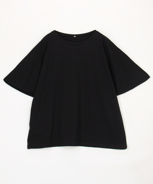 BASERANGE（ベースレンジ）の「BASERANGE/ベースレンジ CYCLE TEE SHIRT【限定展開】 / サイクル Tシャツ（Tシャツ/カットソー・レディース・ブラック/ホワイト・SMALL）」の2枚目の写真
