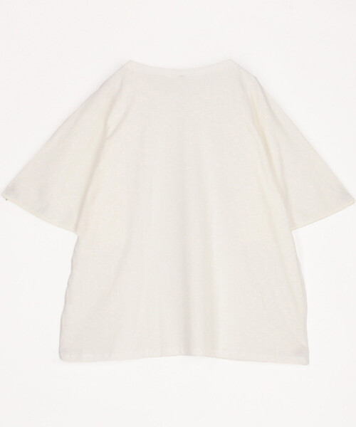 BASERANGE（ベースレンジ）の「BASERANGE/ベースレンジ CYCLE TEE SHIRT【限定展開】 / サイクル Tシャツ（Tシャツ/カットソー・レディース・ブラック/ホワイト・SMALL）」の3枚目の写真