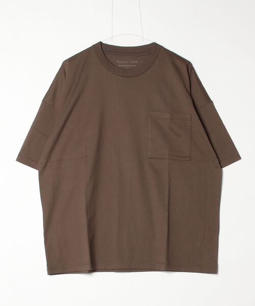 WHITE MOUNTAINEERING(ホワイトマウンテニアリング)の「【White Mountaineering】ホワイトマウンテニアリング WIDE T-SHIRT(Tシャツ/カットソー・メンズ・ブラック/カーキ・1/4/2)」の2枚目の写真