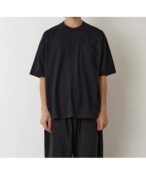 WHITE MOUNTAINEERING(ホワイトマウンテニアリング)の「【White Mountaineering】ホワイトマウンテニアリング WIDE T-SHIRT(Tシャツ/カットソー・メンズ・ブラック/カーキ・1/4/2)」の3枚目の写真