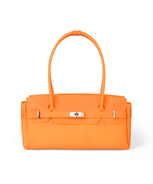 DEINET(ダイニット)の「JELLY TWO-WAY BAG IN ORANGE(ショルダーバッグ・レディース・その他・FREE)」の1枚目の写真
